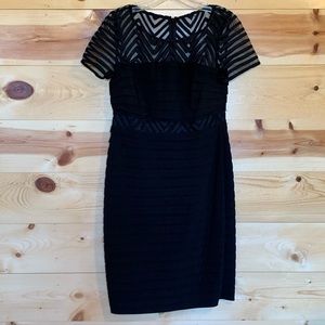 Adrianna Papell Women’s Black Cocktail Dress